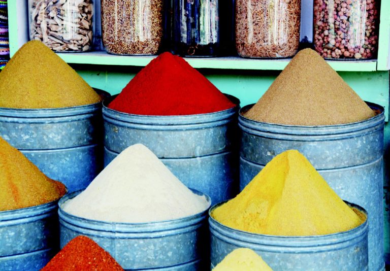 spices in Marrakesh